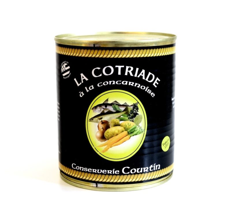 “Cotriade à la concarnoise” Fischsuppe mit Stücken 800g | Conserverie ...