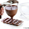 Pralinenfüller / Fülltrichter Funnel Choc von Silikomart 0,8L 2/5