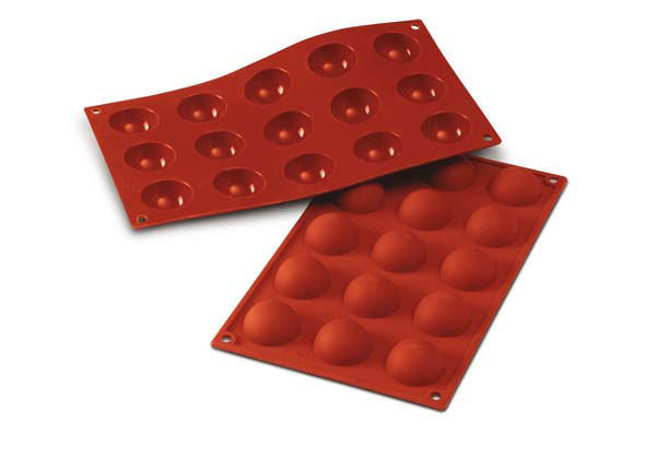 Silikon-Backform mittlere Halbkugel SF005