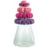 Mini Macarons Pyramide mit Transportschale - durchsichtig 4/5