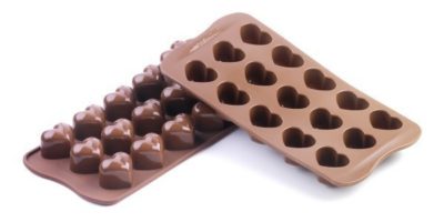 Schokoladen Und Pralinenform Rose Von Silikomart Hier Kaufen Franzosisch Kochen Backen