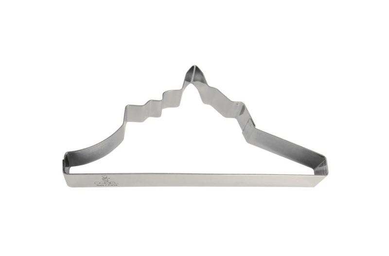 Ausstecher Mont-Saint-Michel aus Edelstahl 12 cm von Gobel