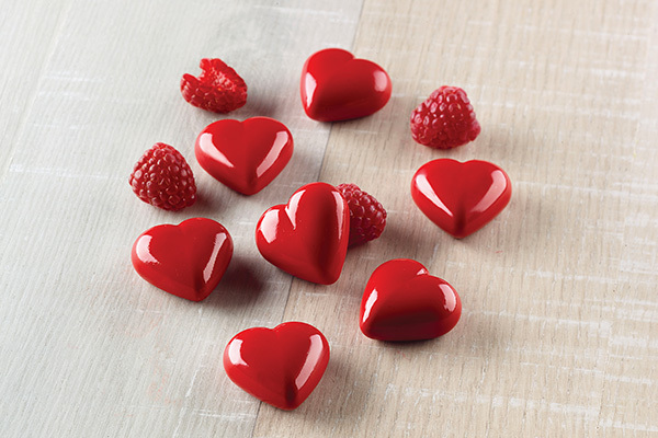 3D Schokoladen- und Pralinenform My Love von Silikomart