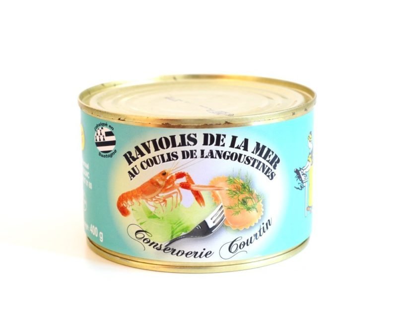 Bretonische Ravioli mit Thunfisch, Ricotta und Langustinen Sauce 400g 2/3