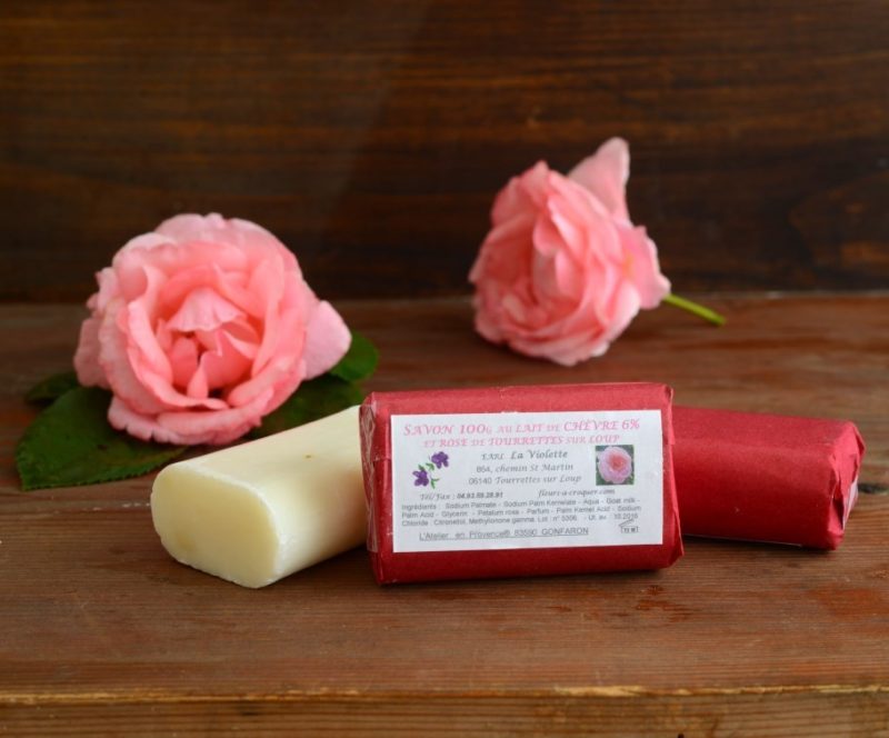Seife mit 6% Ziegenmilch und Rosen jetzt online kaufen