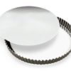 Tarteform / Quicheform mit Hebeboden für 5-6 Personen aus Weißblech 26 cm von Gobel