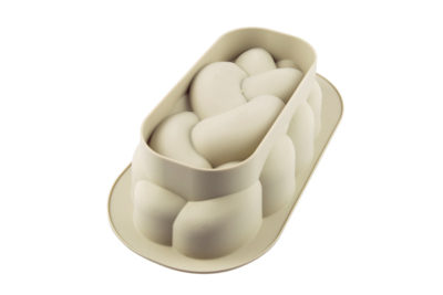 Hefezopf Backform aus Silikon Treccia