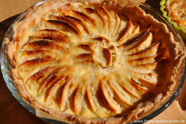 Französische Apfeltarte (Tarte aux pommes) Tarte Aux Pommes 2
