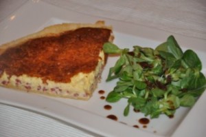 Quiche Lorraine au fromage (gratinierter Lothringer Speckkuchen) DSC_2279-320x200-300x199