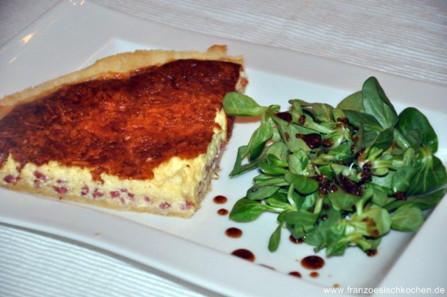 Quiche Lorraine gratiniert Rezept | Französisch kochen