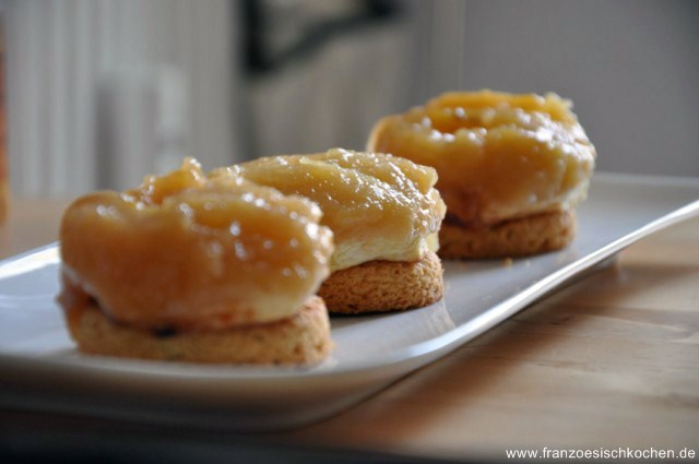 Tatin sur Palet breton (kleiner Apfelkuchen auf bretonische Kekse) DSC_2378-640x480