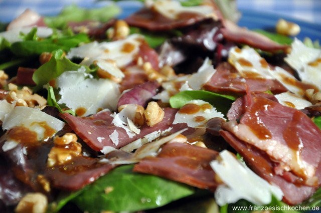 Salat mit Magret de Canard Rezept | Französisch kochen