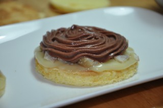 Dessert aux chataignes et aux 2 chocolats  (Dessert mit Kastanien und 2 Schokoladen) DSC_4059 320x200
