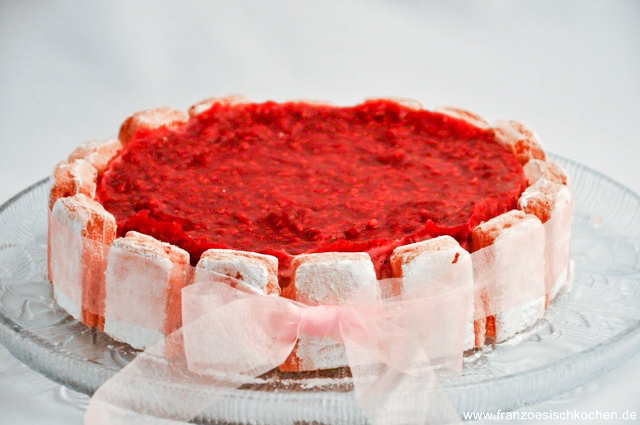  Himbeertorte Mit Rosa Biscuit Aus Reims