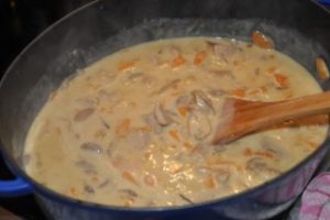 Blanquette de veau (Kalbsfrikassée französischer Art) Blanquette de veau (Kalbsfrikassée französischer Art) Blanquette De Veau Sauce Kochen 5