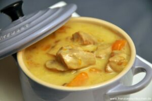 Blanquette de veau (Kalbsfrikassée französischer Art)
