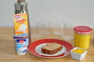 Verrines orange-citron au pain d'épices (Verrines mit Orange Curd, Zitronen Chantilly und Lebkuchen) DSC_7137 320x200