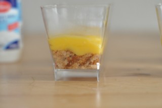 Verrines orange-citron au pain d'épices (Verrines mit Orange Curd, Zitronen Chantilly und Lebkuchen) DSC_7149 320x200