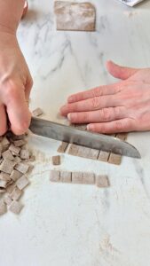 Crozets selbst machen ( Crozets savoyards) Crozet Nudel Quadratisch Pasta Frankreich 3 1 169x300