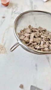 Crozets selbst machen ( Crozets savoyards) Crozet Nudel Quadratisch Pasta Frankreich 7 169x300