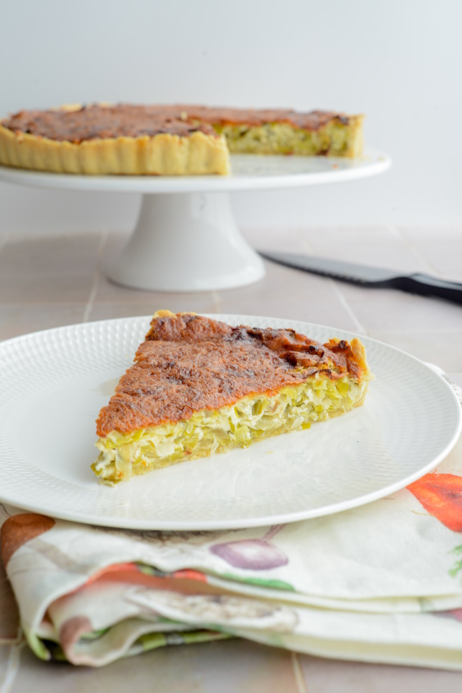 Tarte aux poireaux (Porree Tarte) porree-tarte-quiche