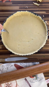 Tarte aux poireaux (Porree Tarte) Tarte Aux Poireaux Porree Tarte 6 169x300