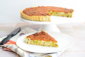 Tarte aux poireaux (Porree Tarte)