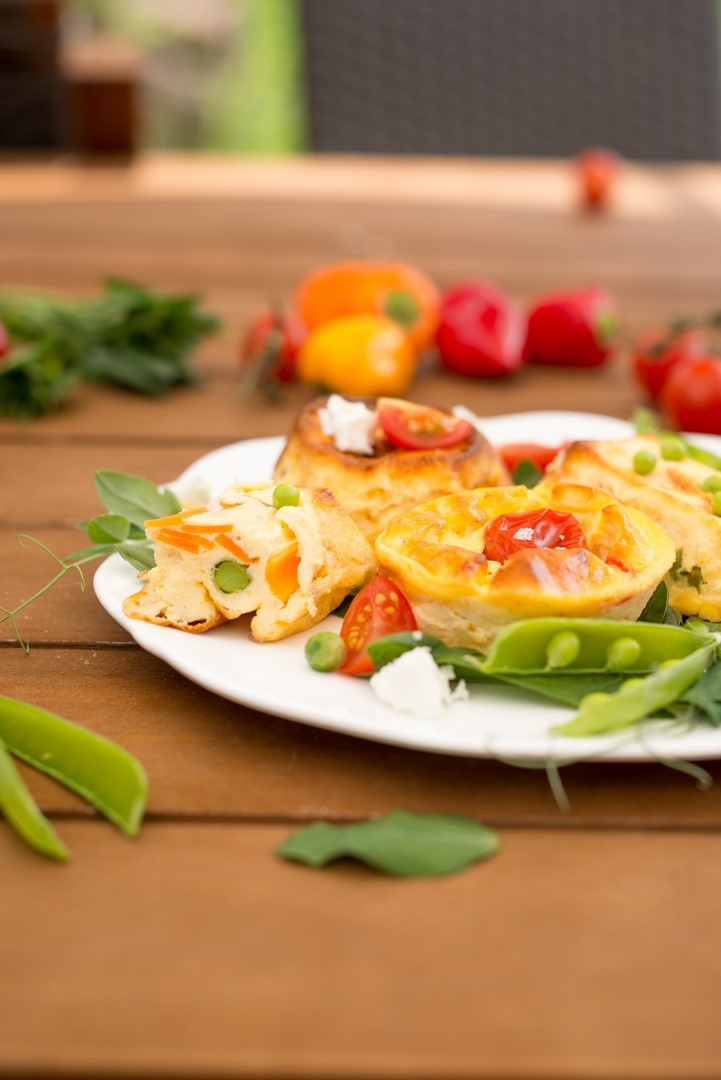 Flan de légumes (Gemüsepudding) Gesunde Gemüse Flan