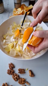 Chicorée Salat mit Orange und Walnüssen Chicoree Orangen Salat Mit Walnüssen Rezept 7 169x300
