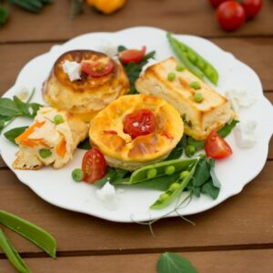 Flan de légumes (Gemüsepudding)
