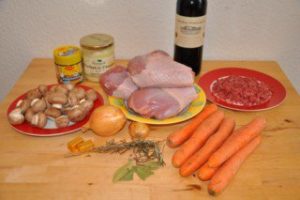 Coq au vin Coq Au Vin Zutaten 300x200