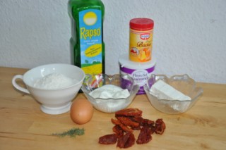  Muffins Getrocknete Tomaten Schritt 1 Zutaten Für Tomaten Feta Muffin
