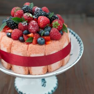 Charlotte aux framboises