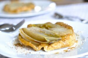 Tatin d’endive, noisette et miel. ( Tatin von Chicorée, Haselnuss und Honig)