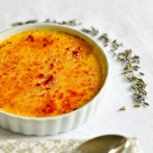 Crème brûlée à la lavande