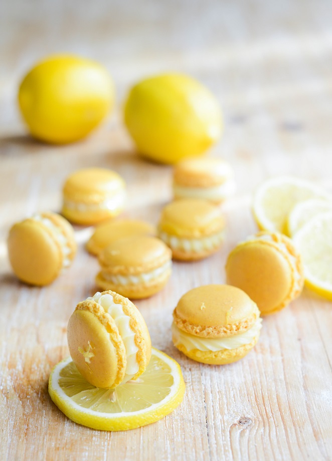  Zitronen Macarons