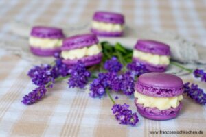 Lavendel-Macarons Rezept