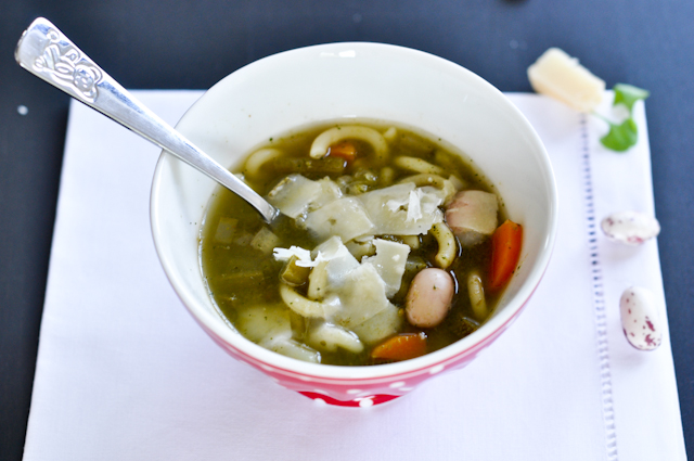 Pistou Suppe nach meiner Art (Soupe au pistou à ma façon) Soupe Au Pistou 3