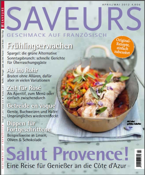 Artikel im Saveurs April/Mai ! Artikel im Saveurs April/Mai !