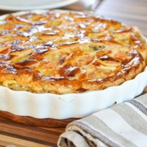 Tourte crémeuse