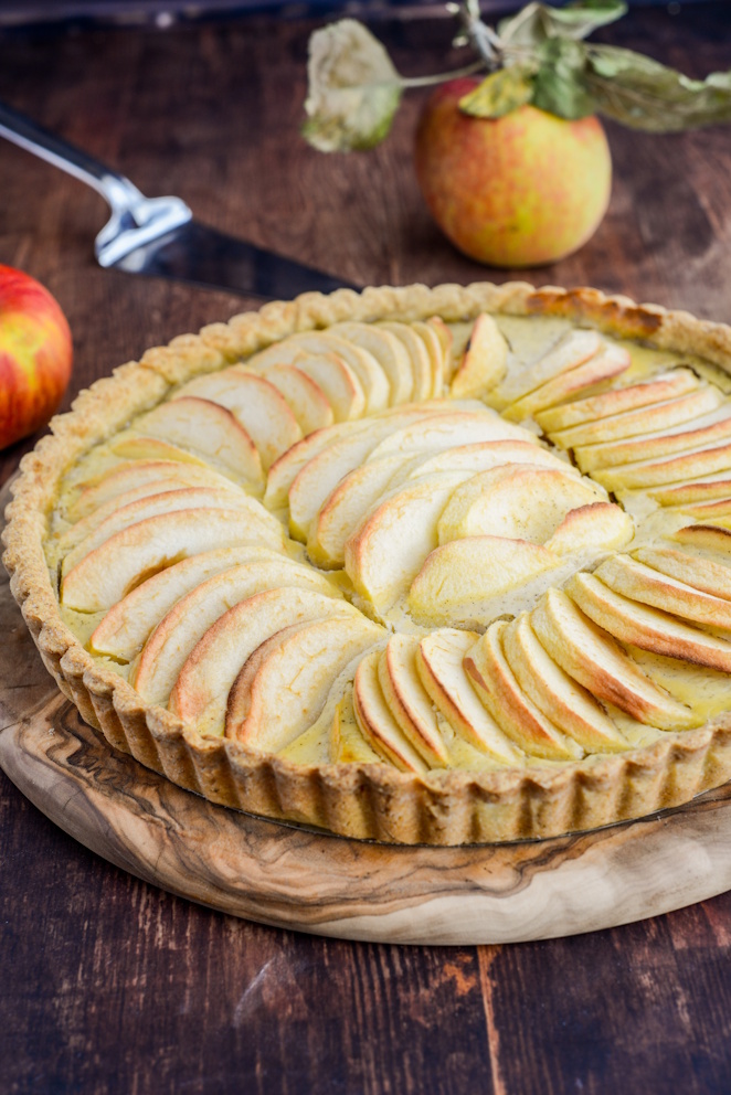 Französische Apfeltarte Französische Apfeltarte DSC_1485