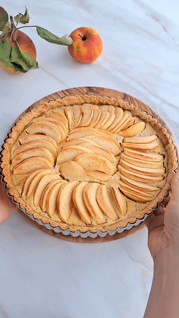 Französische Apfeltarte  Apfeltarte Backformen Mit Abnehmbare Boden