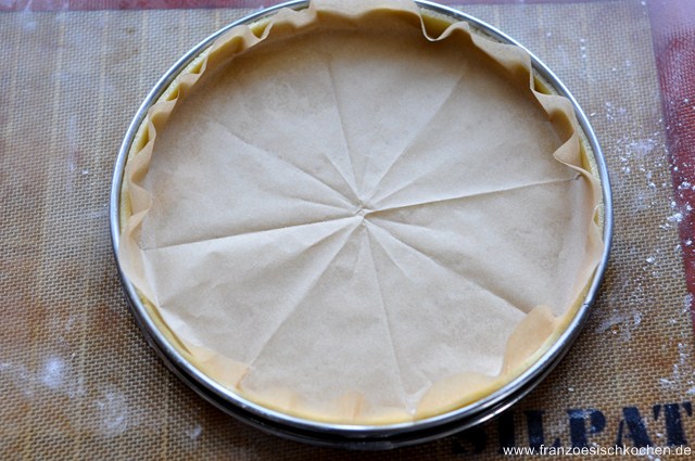  Apfeltarte Blindbacken