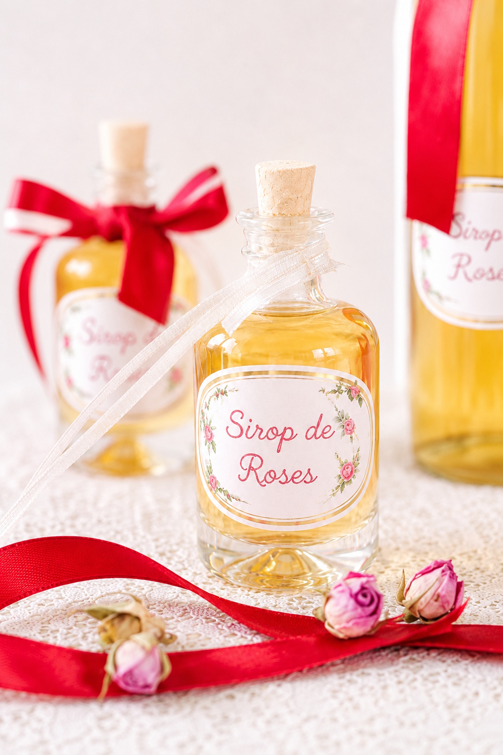 Rosensirup selber machen: einfaches Grundrezept (Sirop de roses) Rosensirup Selber Machen Einfach