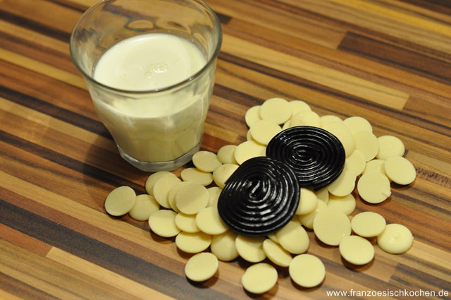 Macarons à la réglisse et à la Badiane (Lakritz und Sternanis Macarons) Lakritze Macaron Füllung