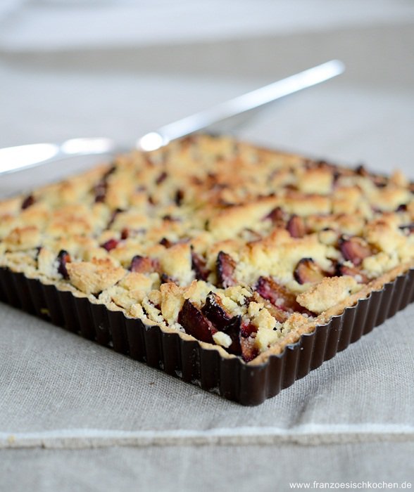 Deutsch-französische Pflaumen-Streusel-Tarte ! Deutsch-französische Pflaumen-Streusel-Tarte !