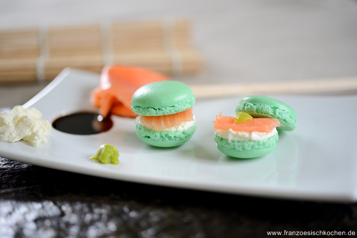 Macarons Lachs-Wasabi und Frischkäse DSC_0684 1 Copier