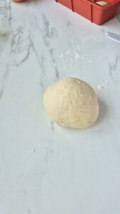 Tarte Tropézienne: französischer Brioche-Kuchen Tarte Tropézienne: französischer Brioche-Kuchen Brioche Kuchen Schritt 9 Brioche Teig Als Kugel Geformt