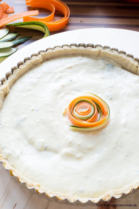  Salzige Tarte Möhren Zucchini 11