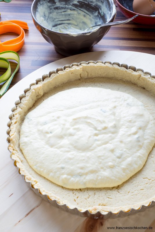  Salzige Tarte Möhren Zucchini 9